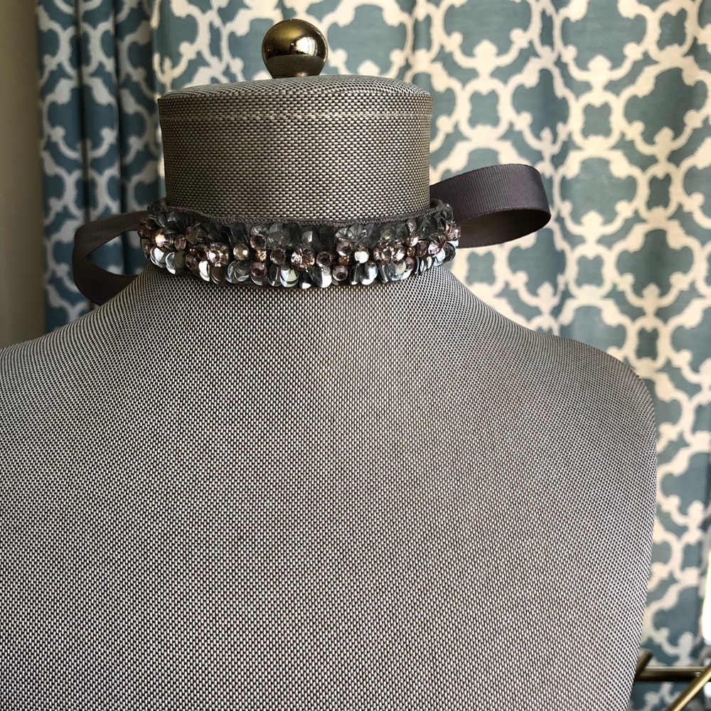 Stella & Dot Embroidered Blaire Necklace
